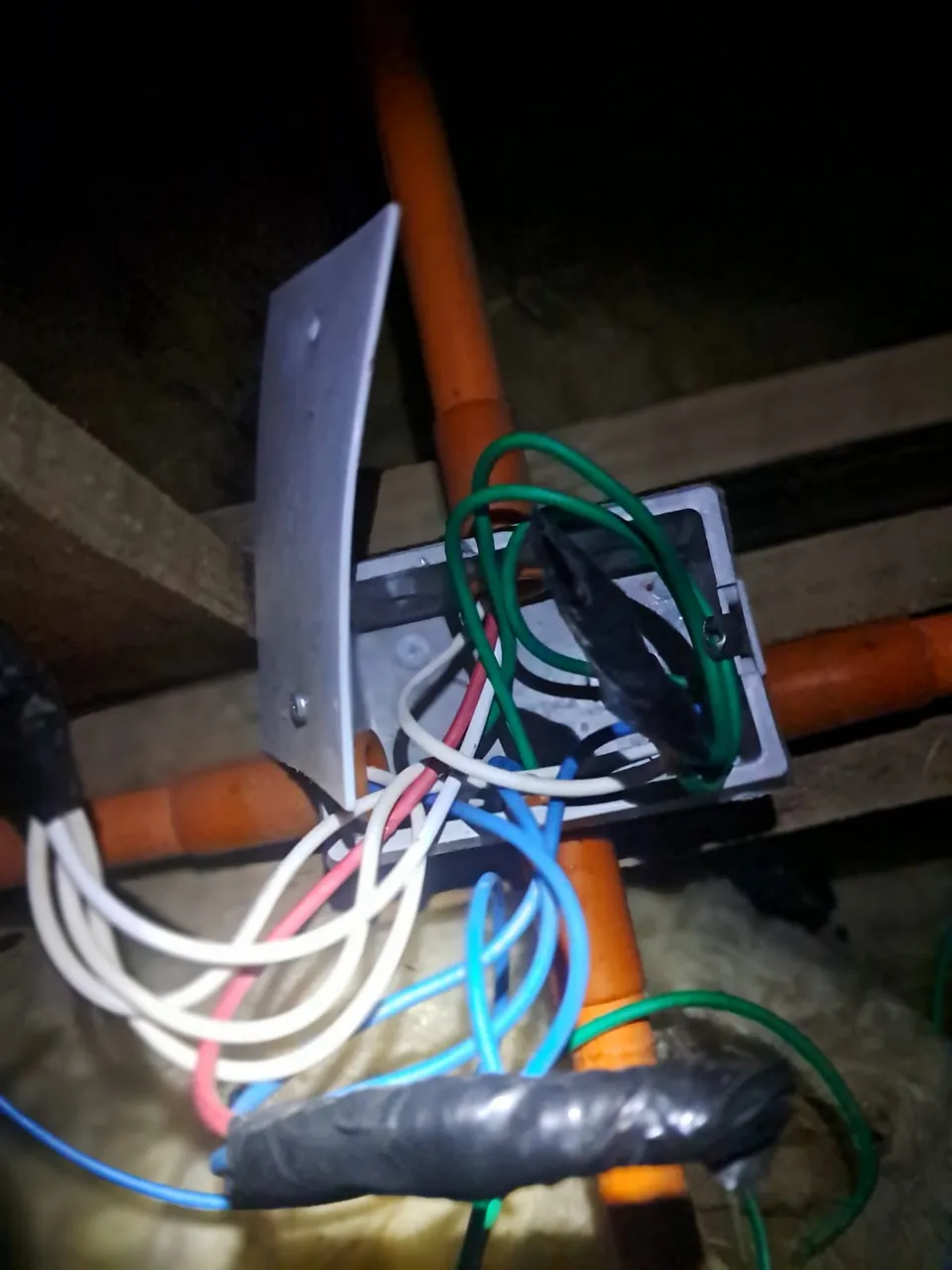Cableado de circuitos en caja