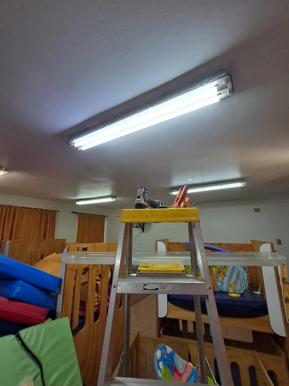 Instalación de iluminación interior