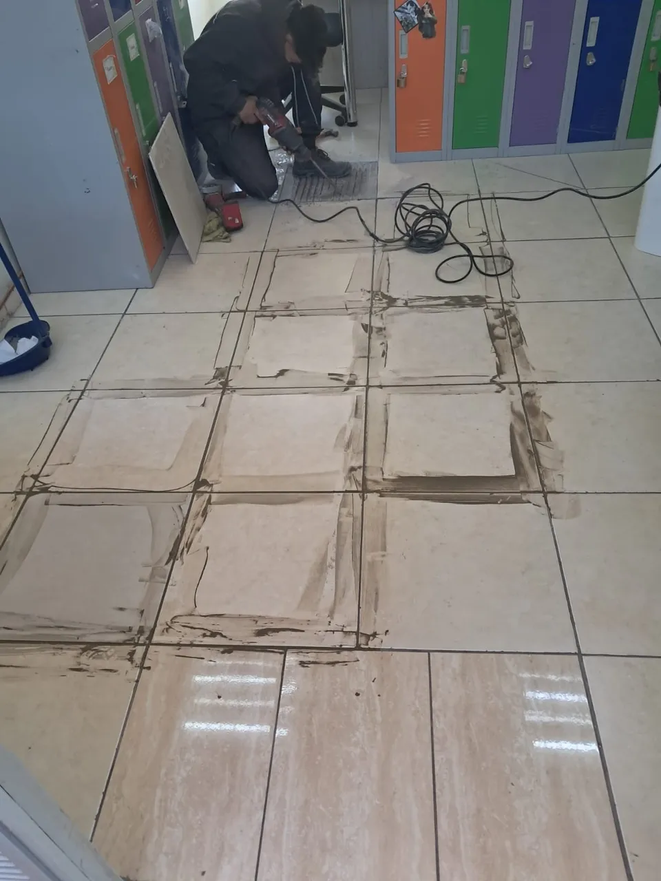 Instalación de cerámica