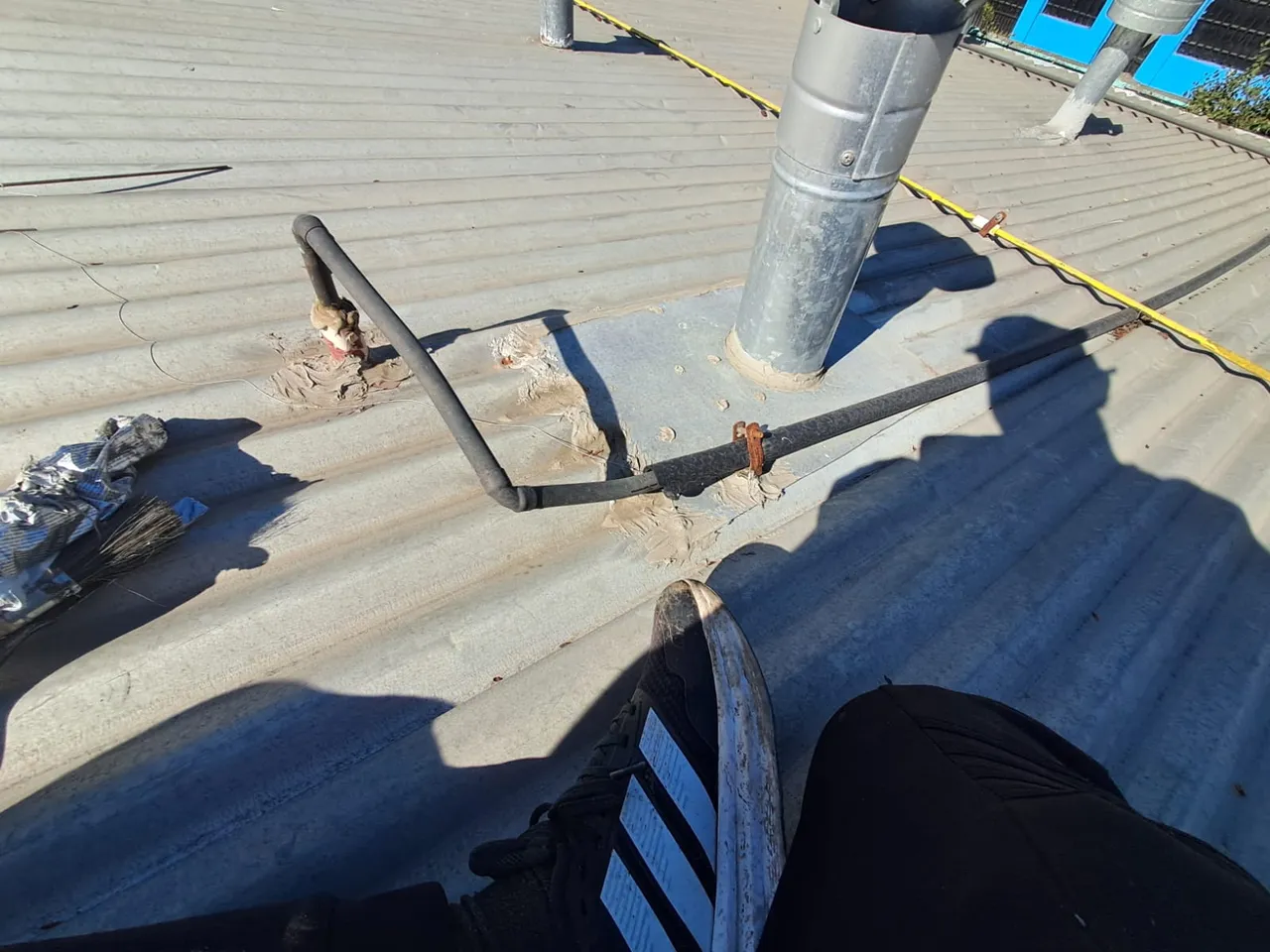 Reparación de cubierta de tejas
