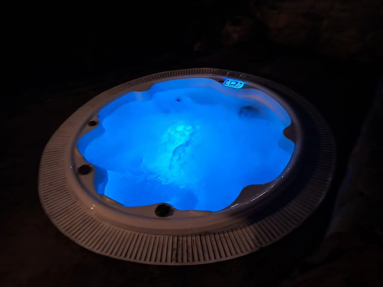 Spa con iluminación